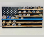 Coin Holder Custom Flag